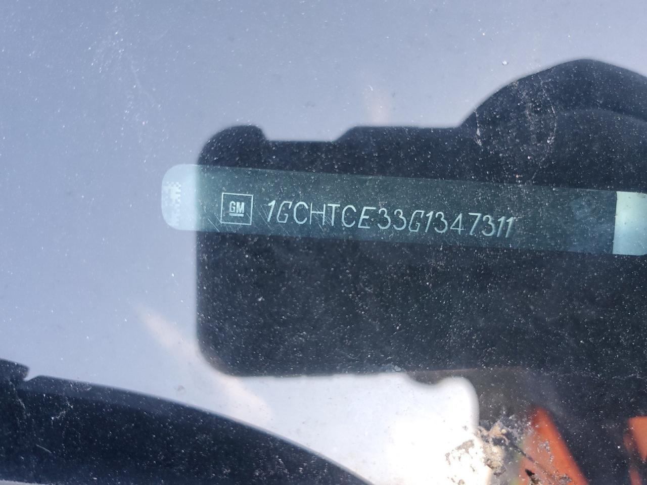 2016 Chevrolet Colorado Lt VIN: 1GCHTCE33G1347311 Lot: 92926855