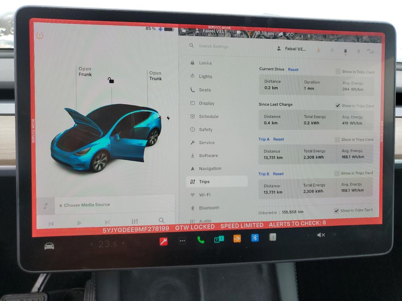 2021 Tesla Model Y VIN: 5YJYGDEE9MF278199 Lot: 90761925