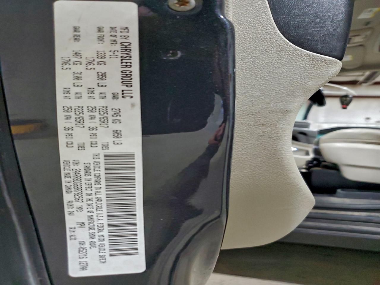 2011 Chrysler Town & Country Touring L VIN: 2A4RR8DG6BR782567 Lot: 94267035