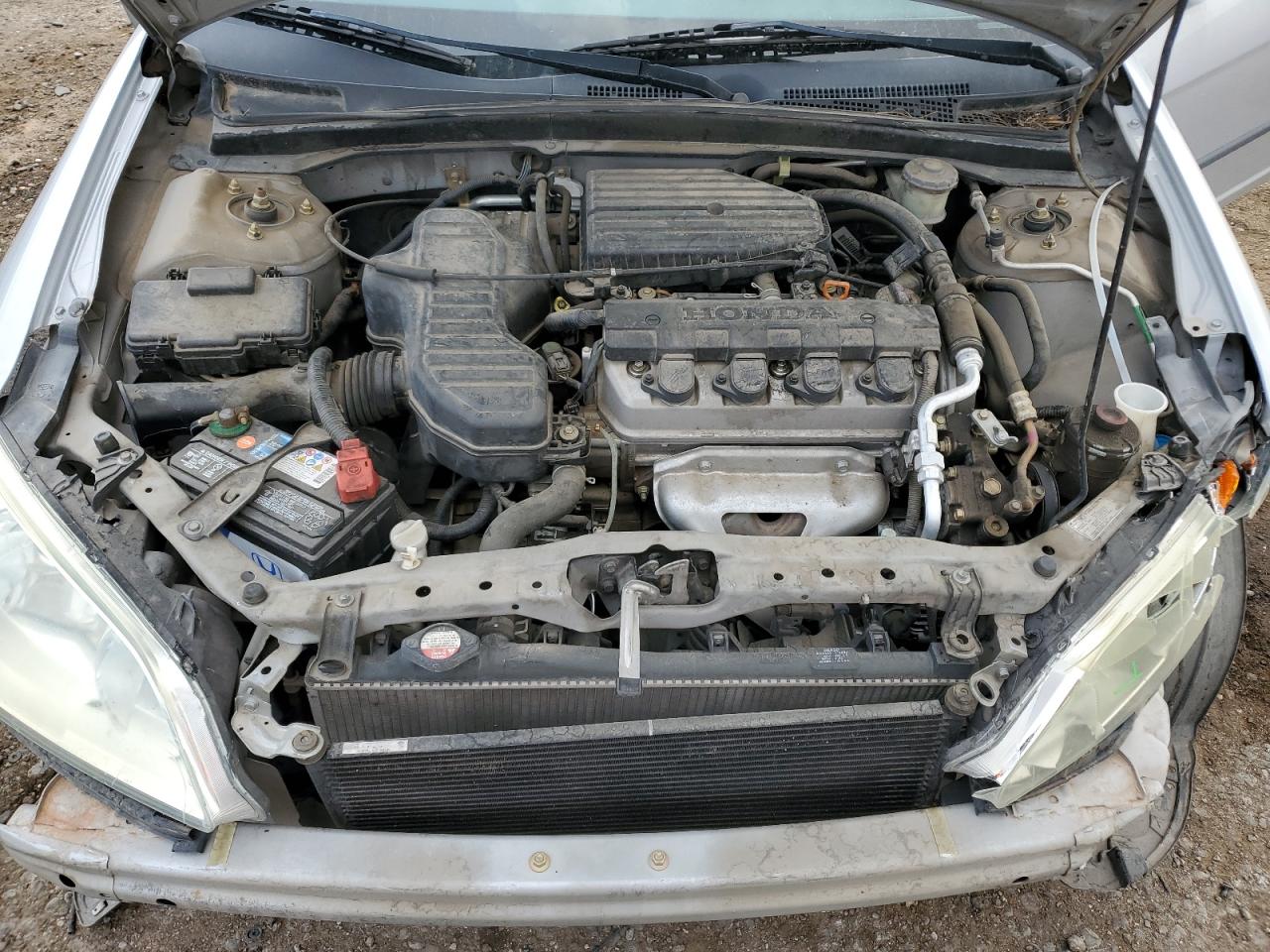 2004 Honda Civic Dx VIN: 2HGES16444H630302 Lot: 93653725