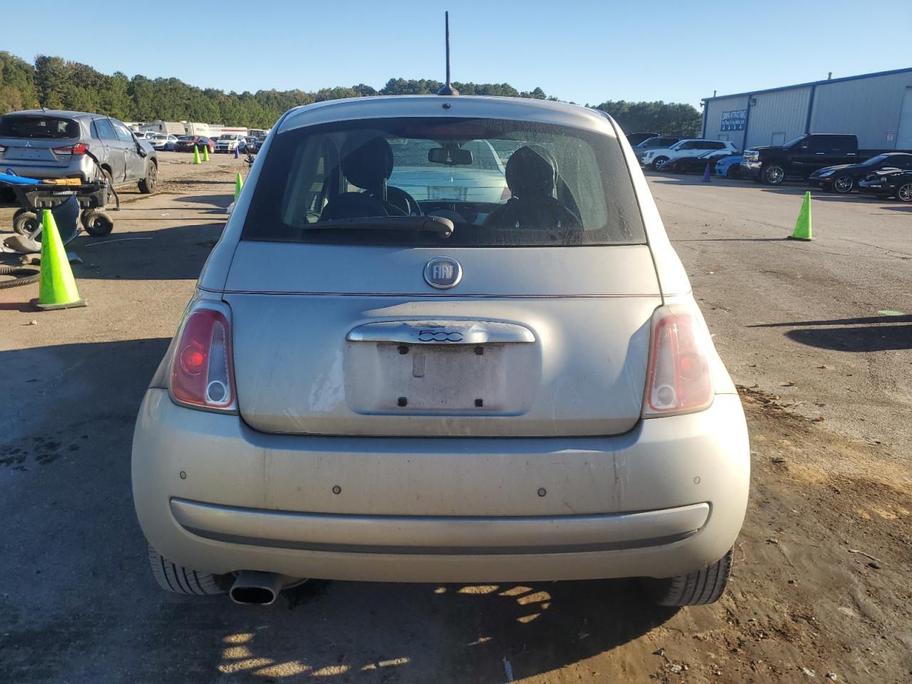 2012 Fiat 500 Lounge VIN: 3C3CFFCR5CT186882 Lot: 91124025