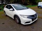 2012 HONDA CIVIC 1.4 I-VTEC SE 5DR for sale at Copart SANDTOFT