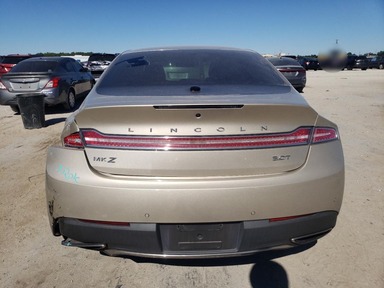 2017 Lincoln Mkz Reserve VIN: 3LN6L5EC4HR650538 Lot: 92482425