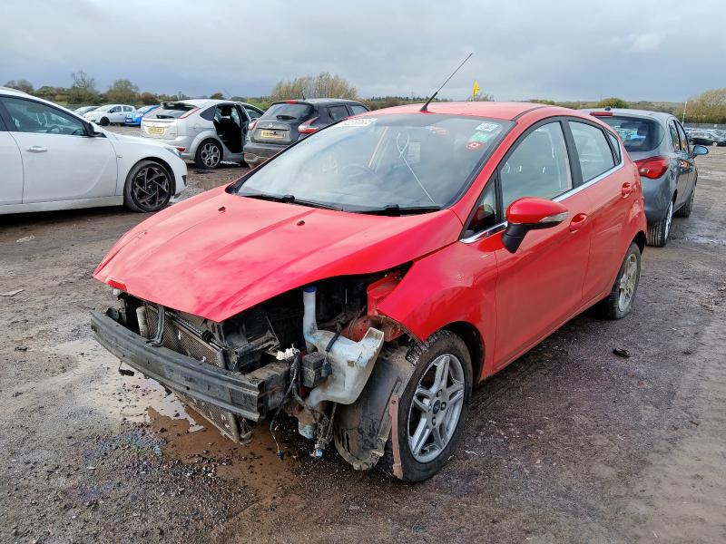 2014 FORD FIESTA 1.0 ZETEC 5DR for sale at Copart WESTBURY
