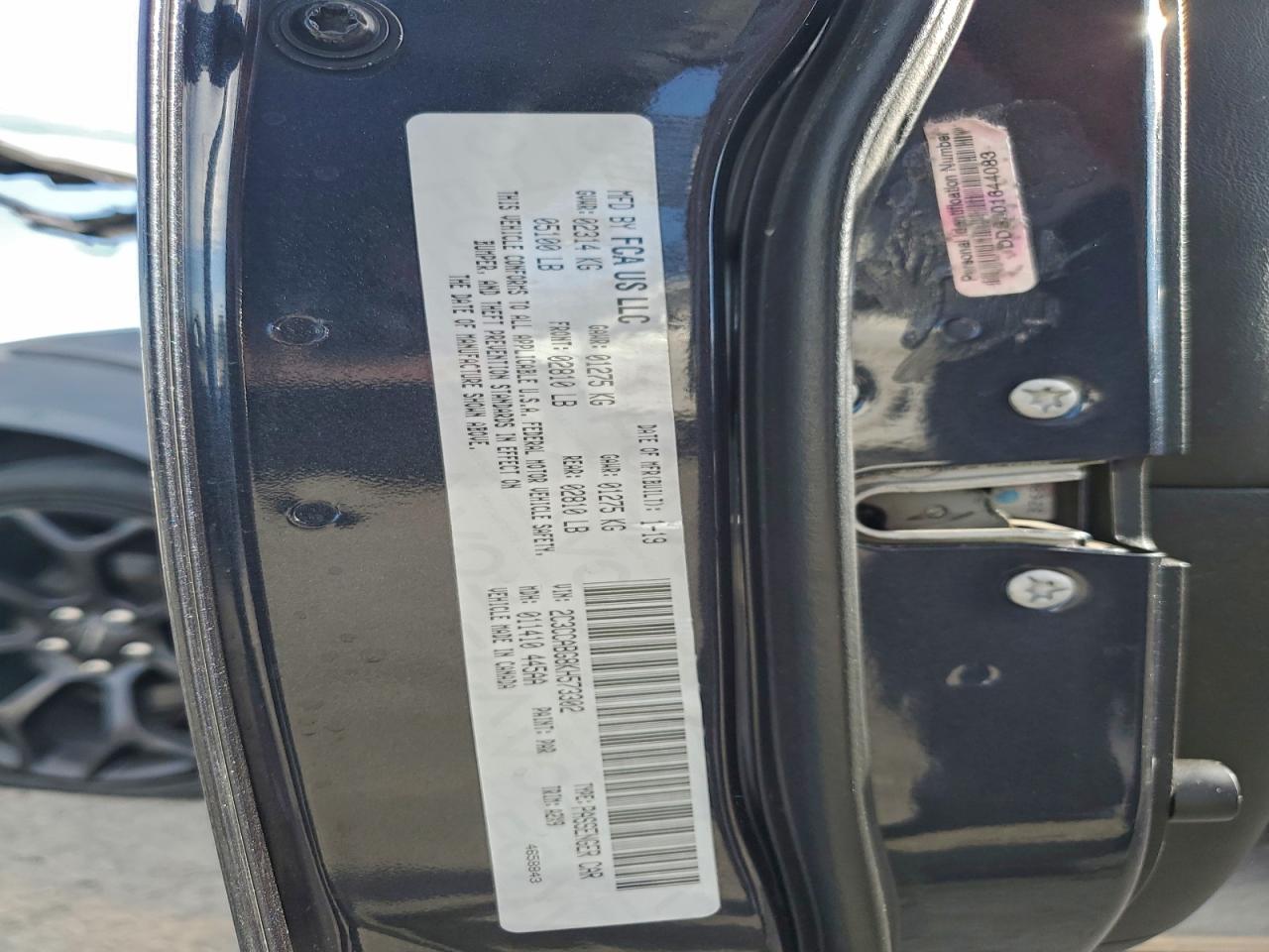 2019 Chrysler 300 S VIN: 2C3CCABG8KH573302 Lot: 94805985