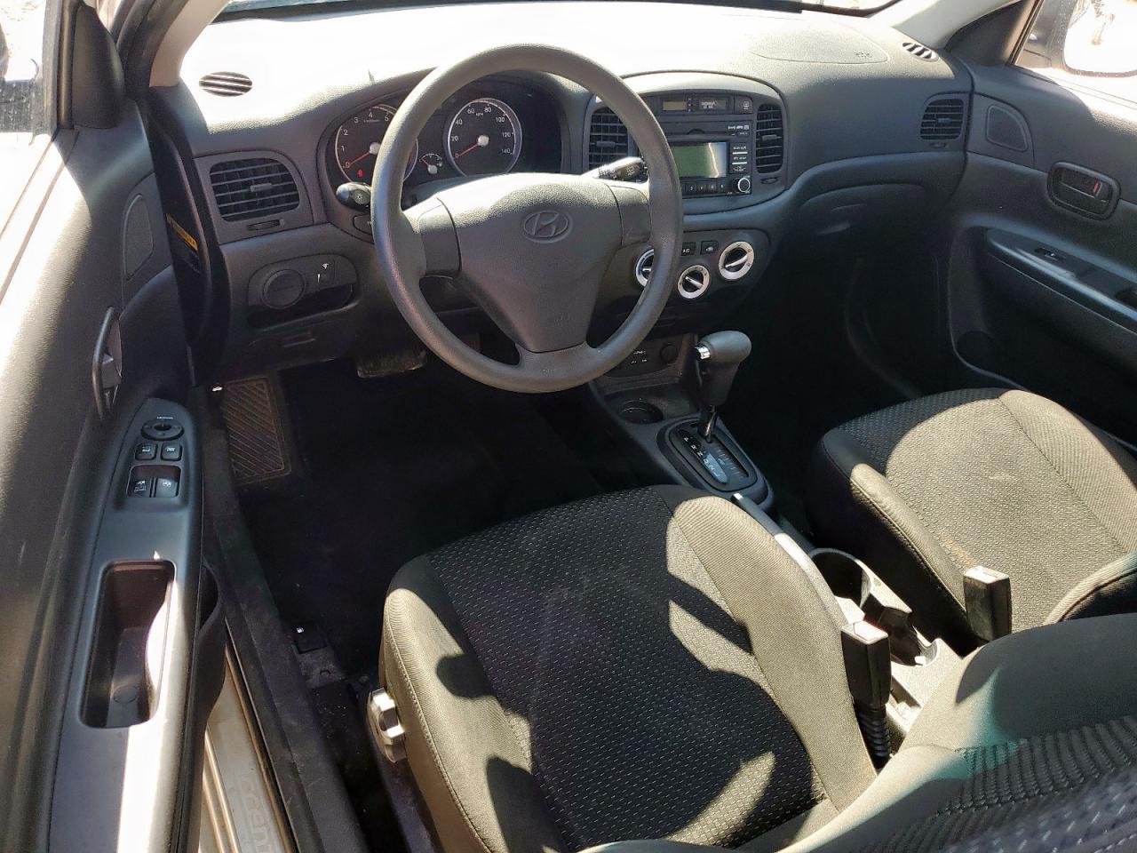 2010 Hyundai Accent Blue VIN: KMHCM3ACXAU162090 Lot: 91461385