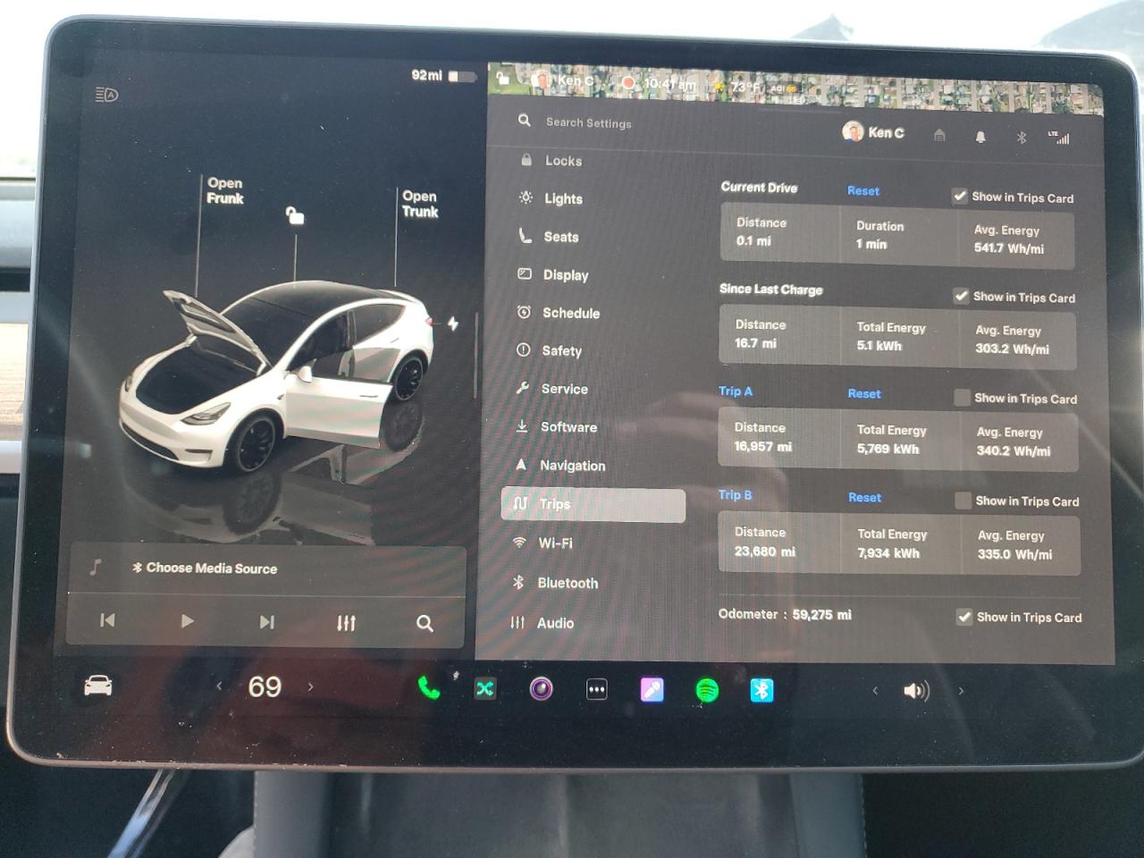 2023 Tesla Model Y VIN: 7SAYGDEF2PF920830 Lot: 92804975