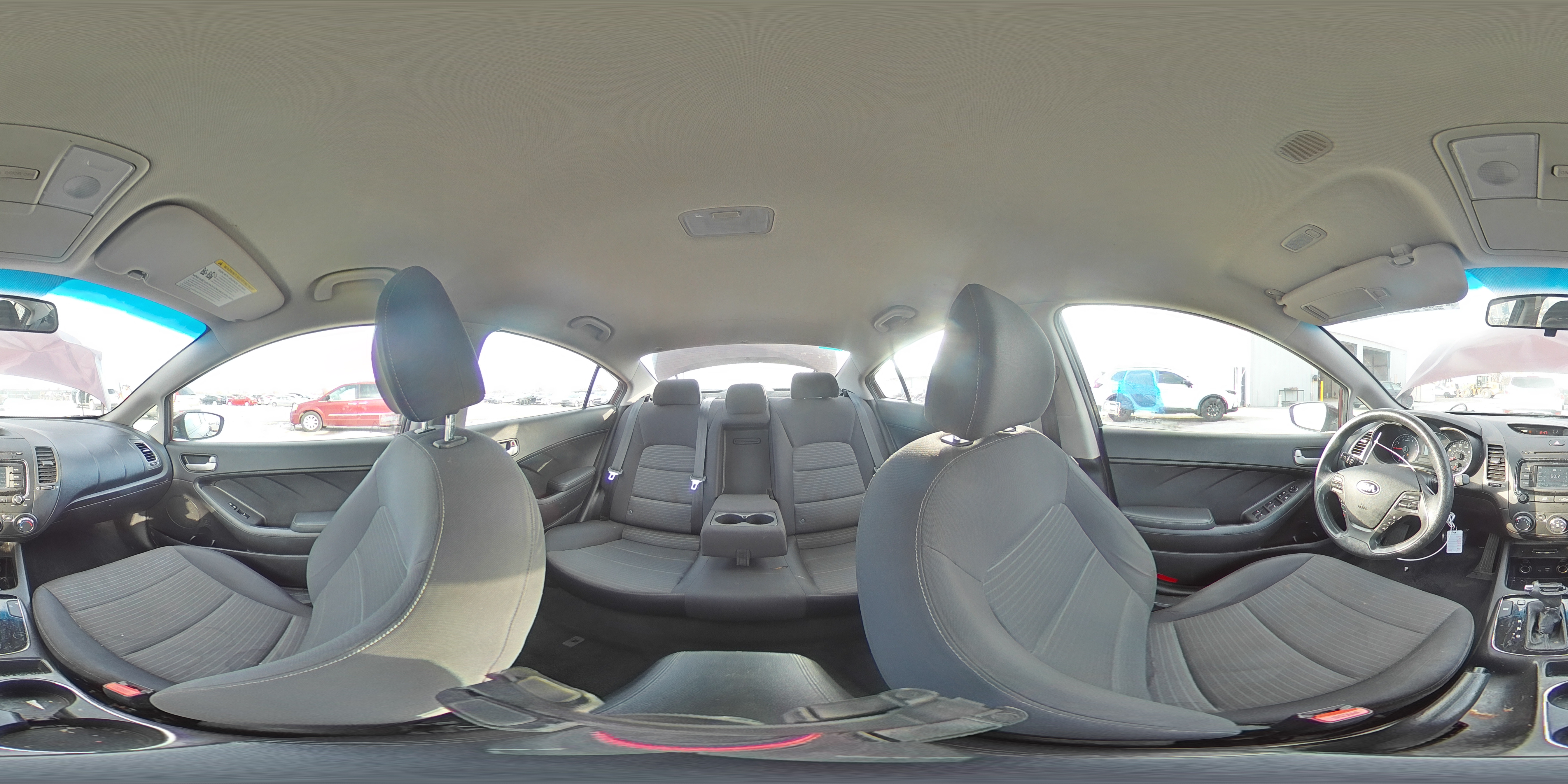 2017 Kia Forte Lx VIN: 3KPFL4A76HE126158 Lot: 92390945