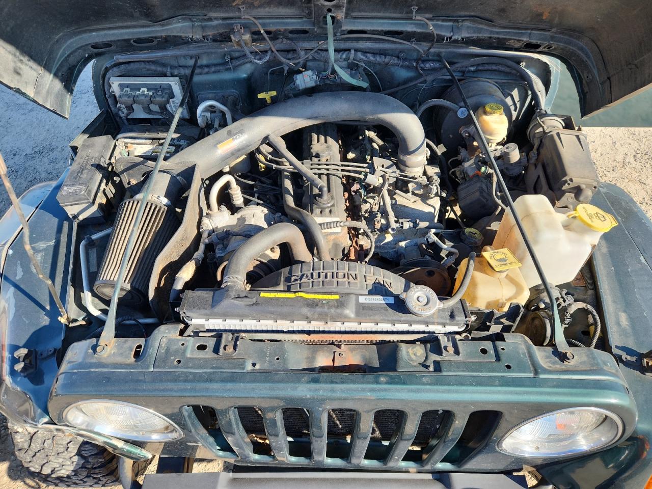 1999 Jeep Wrangler / Tj Sahara VIN: 1J4FY49S0XP402594 Lot: 93293305