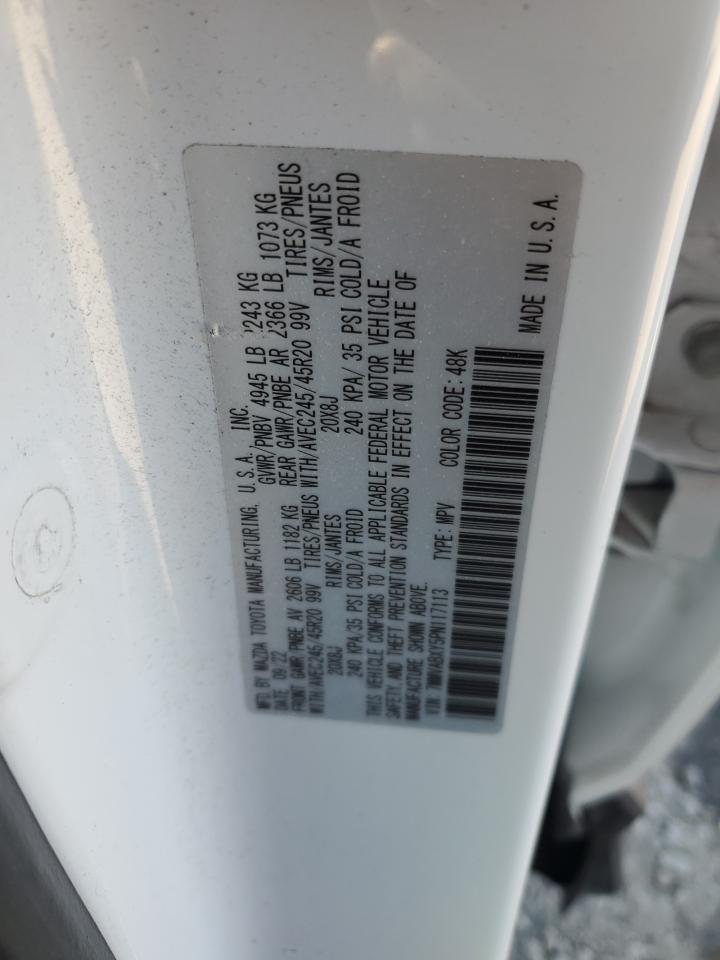 2023 Mazda Cx-50 Base VIN: 7MMVABXY5PN117113 Lot: 91975875