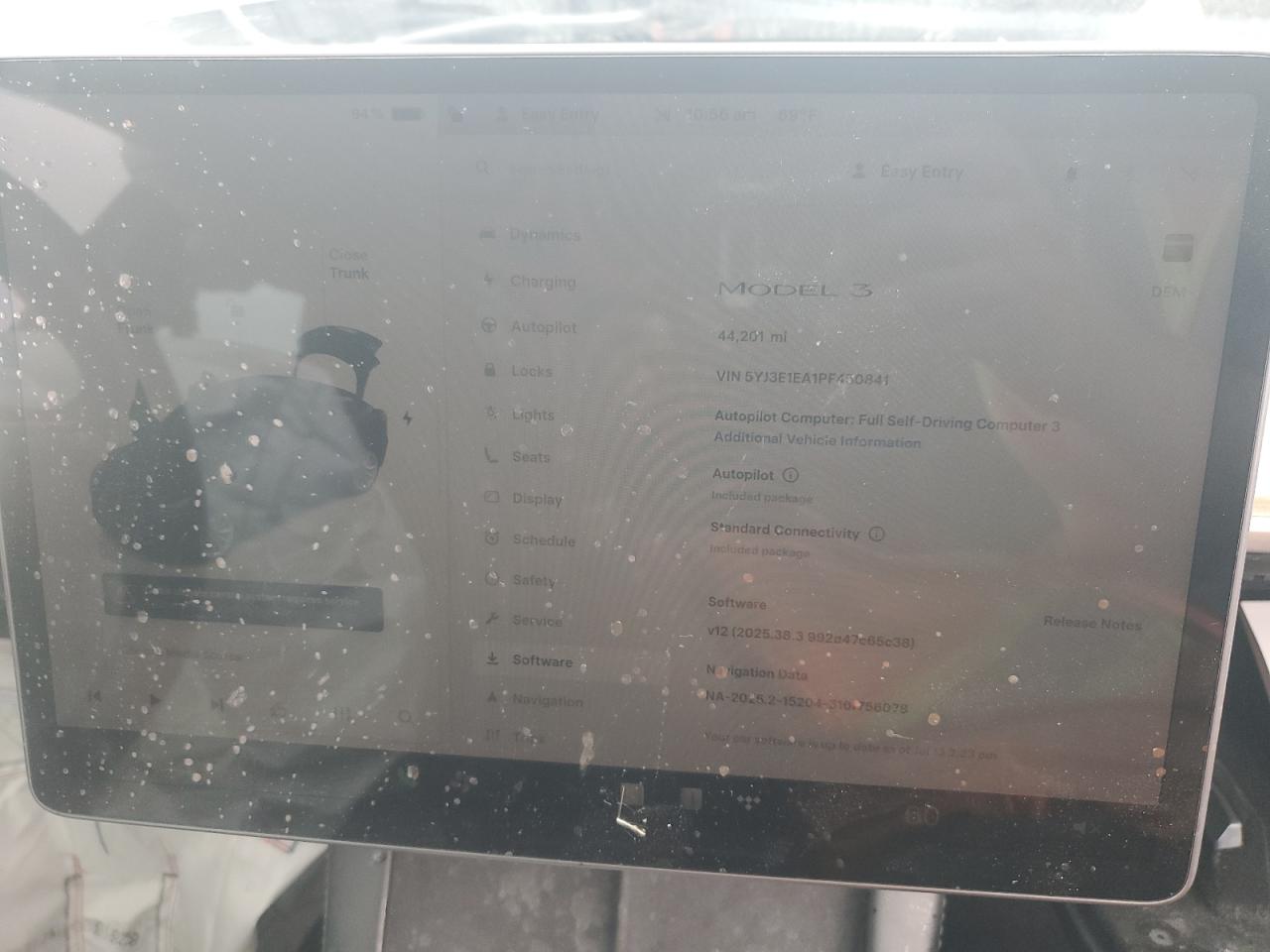 2023 Tesla Model 3 VIN: 5YJ3E1EA1PF450841 Lot: 92512355