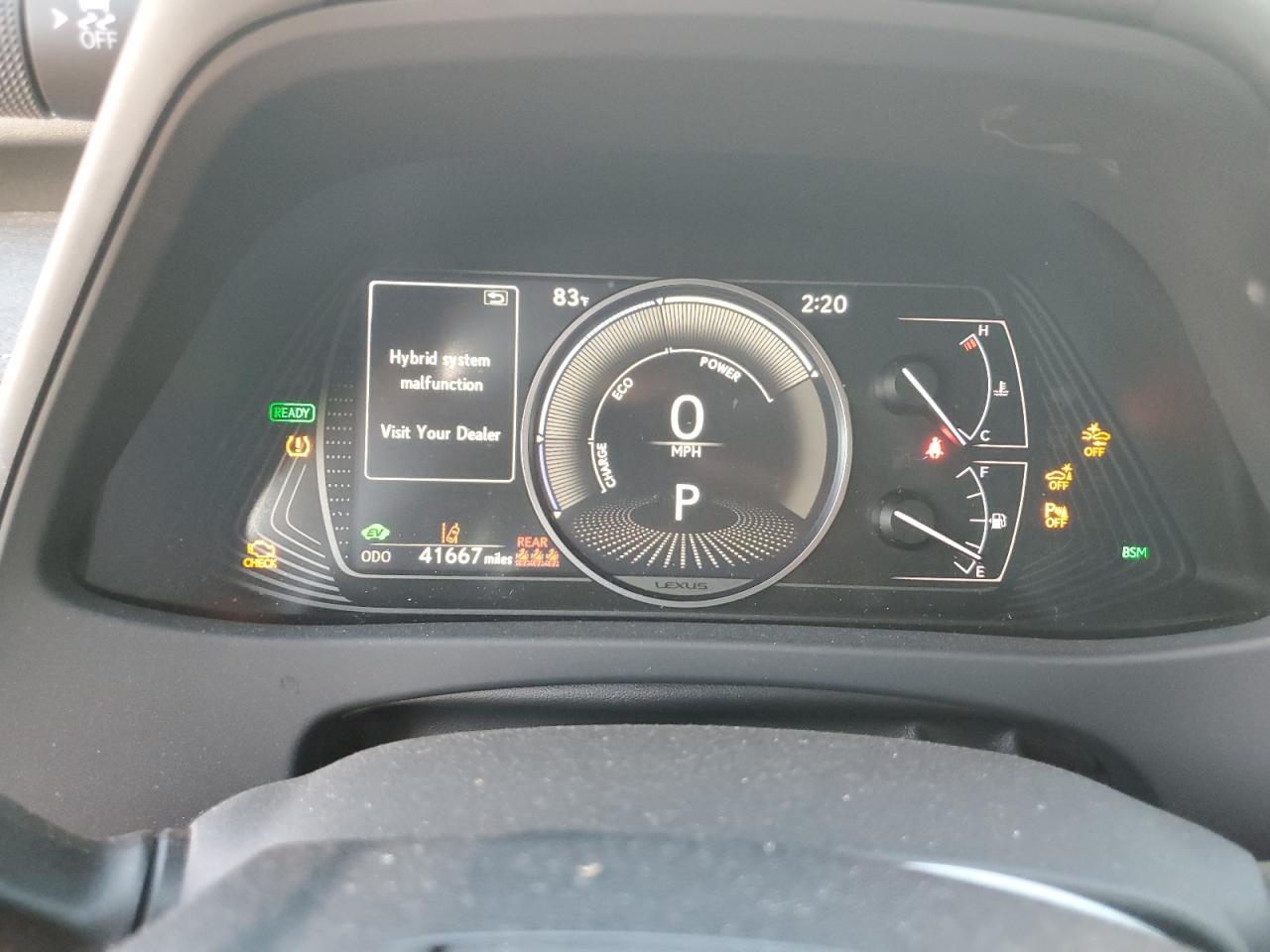 2023 Lexus Ux 250H Base VIN: JTHB6JBH6P2145508 Lot: 91287565