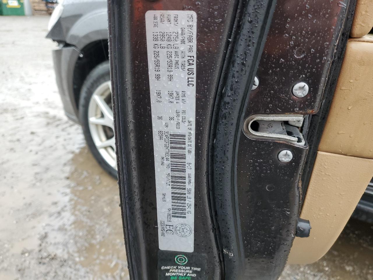 2017 Dodge Journey Gt VIN: 3C4PDDFG2HT703144 Lot: 91473665