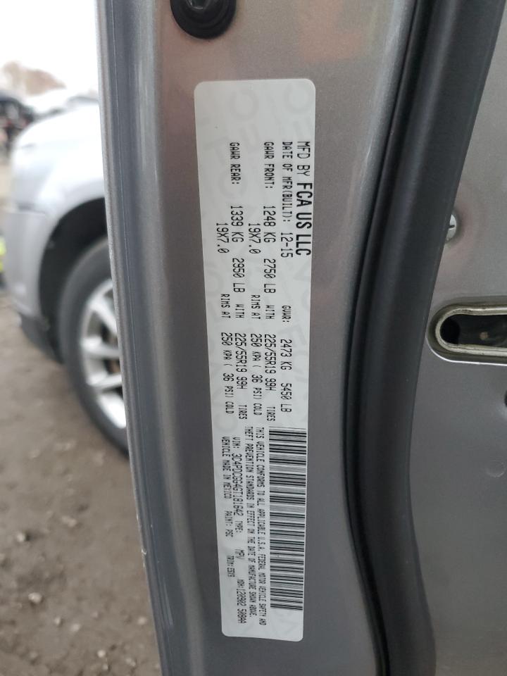 2016 Dodge Journey Crossroad VIN: 3C4PDCGG4GT181642 Lot: 92360095