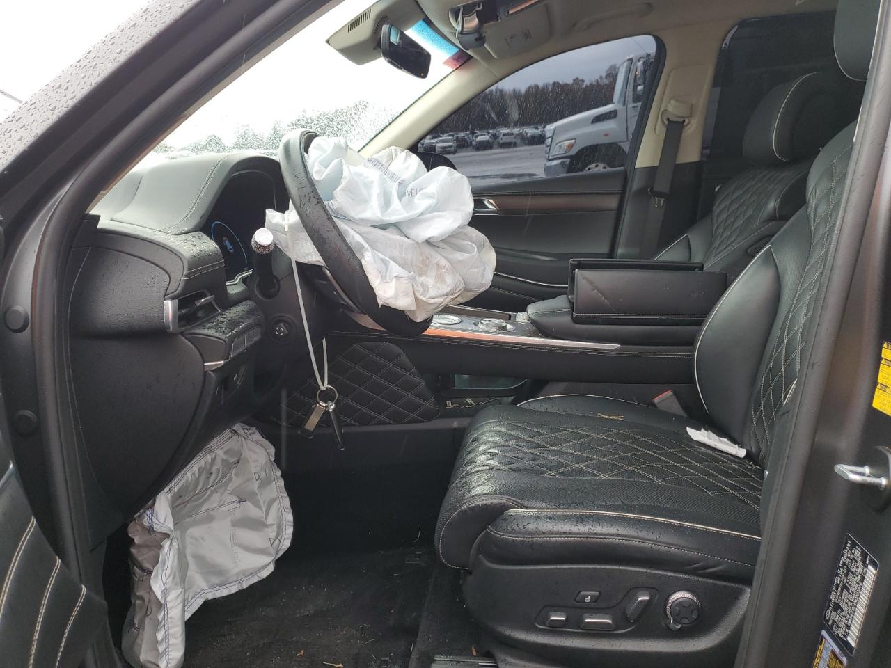 2022 Genesis Gv80 Base VIN: KMUHCESCXNU093816 Lot: 92225495