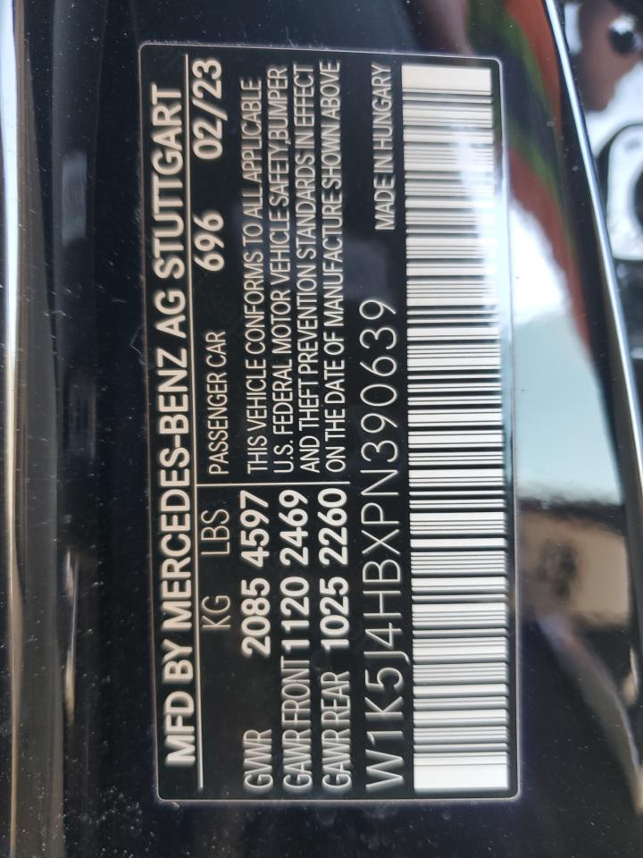 2023 Mercedes-Benz Cla 250 4Matic VIN: W1K5J4HBXPN390639 Lot: 91490665