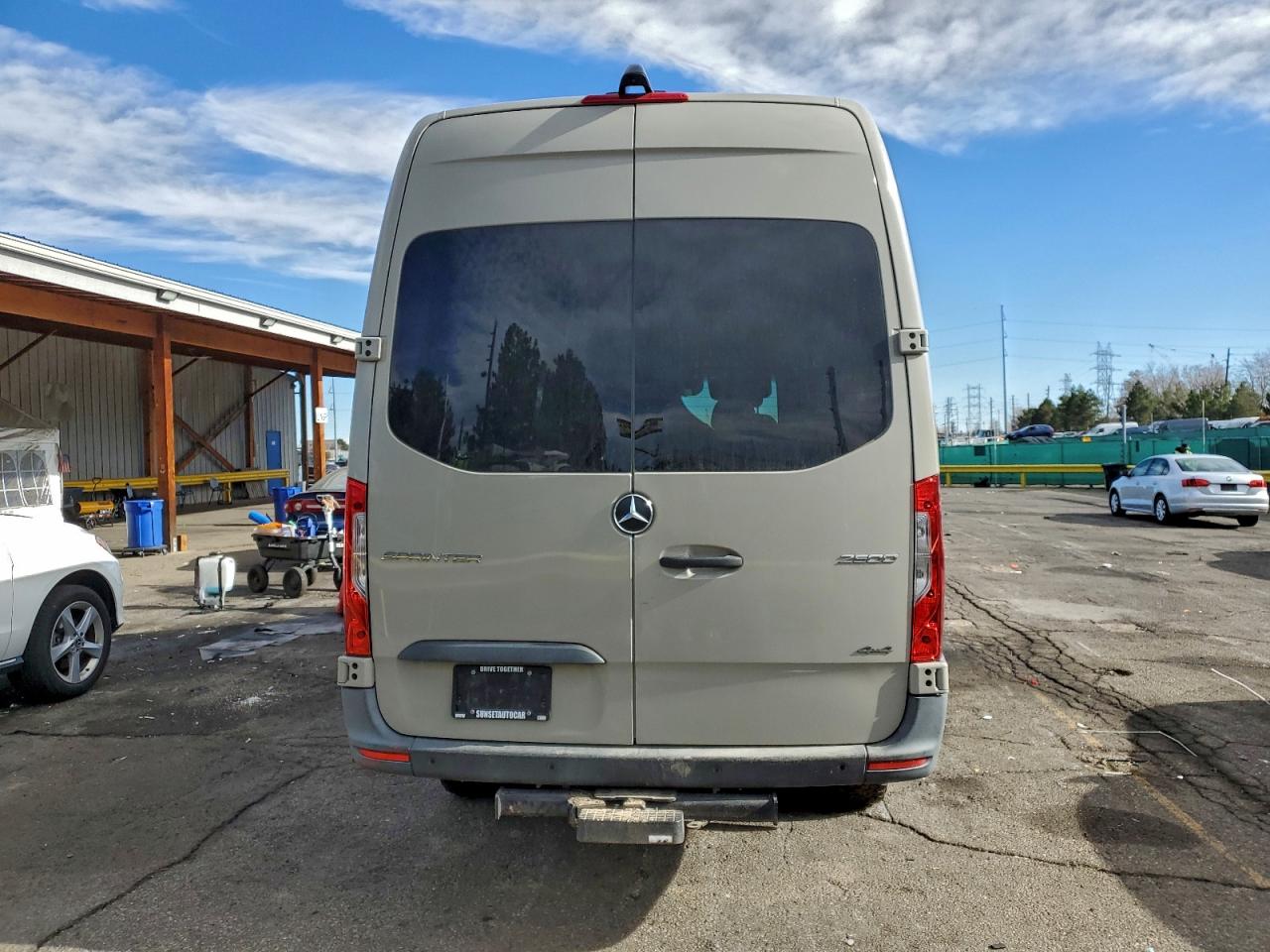 2019 Mercedes-Benz Sprinter 2500/3500 VIN: WD4FF1CD4KT007814 Lot: 92938925