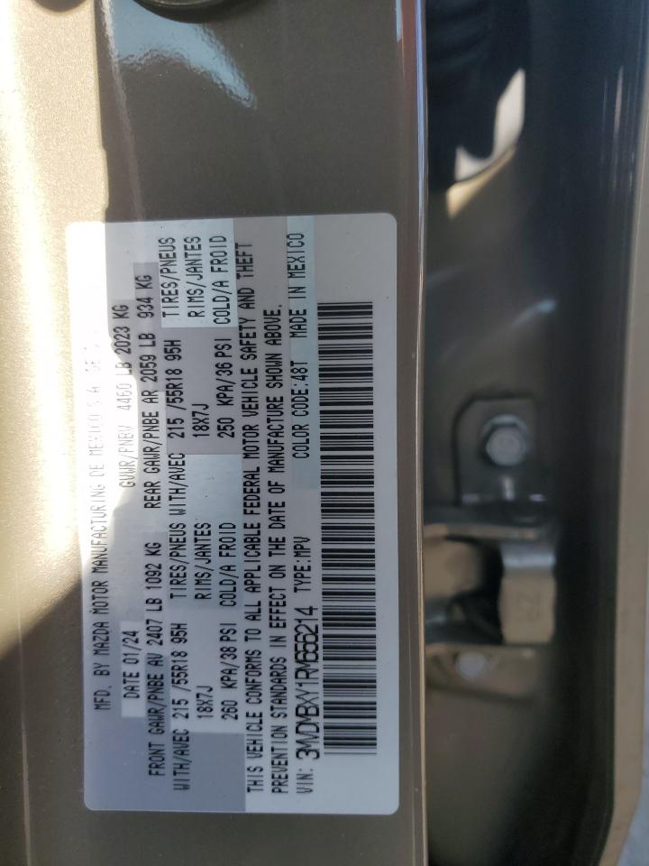 2024 Mazda Cx-30 Carbon Turbo VIN: 3MVDMBXY1RM656214 Lot: 92870575