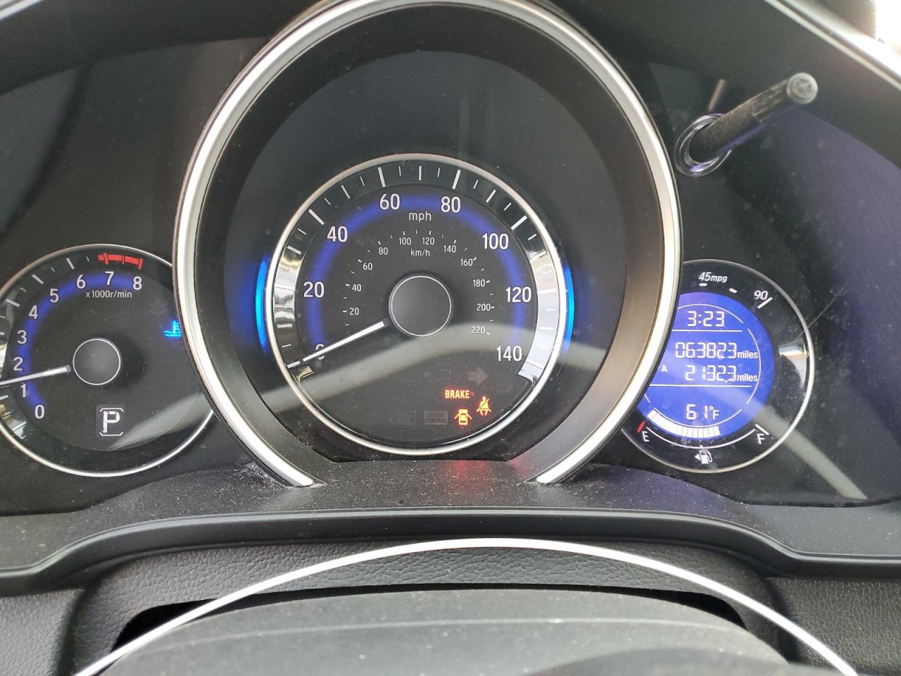 2017 Honda Fit Lx VIN: JHMGK5H54HS007554 Lot: 93720875