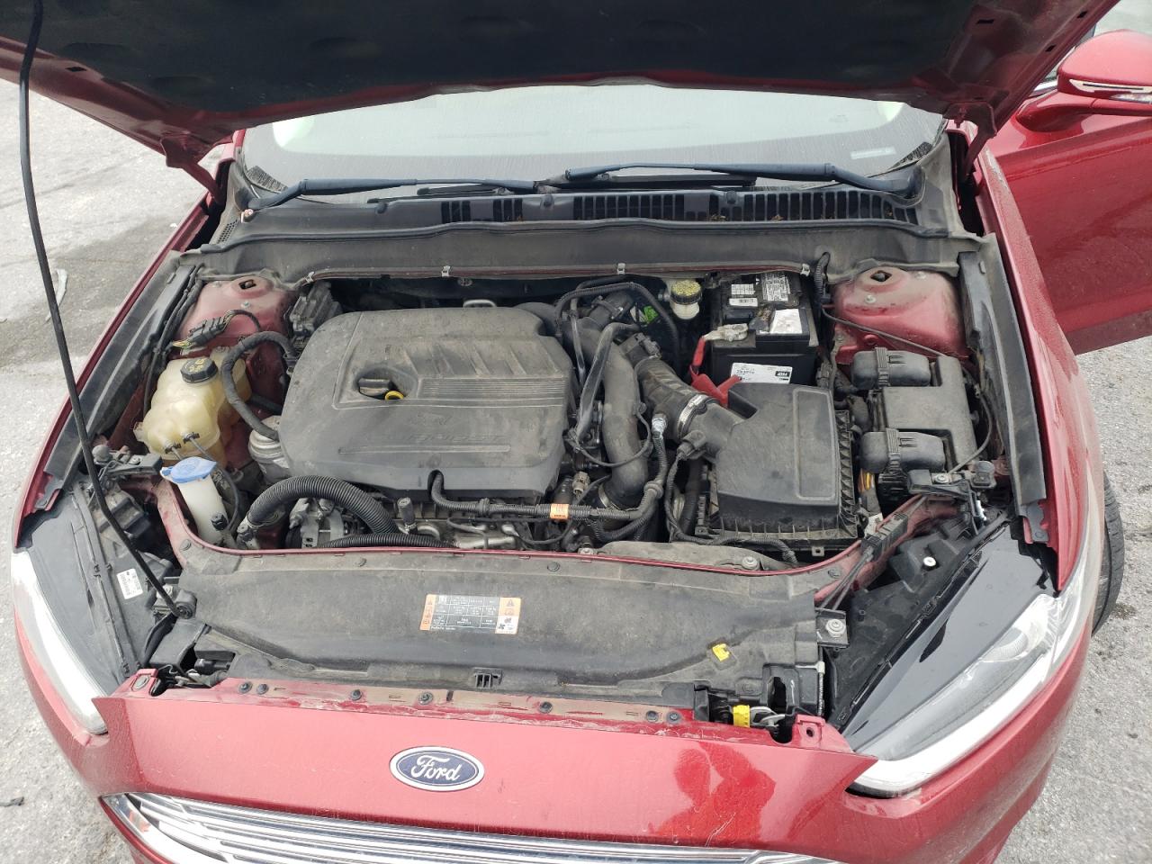 2014 Ford Fusion Se VIN: 3FA6P0HD0ER250588 Lot: 92811625