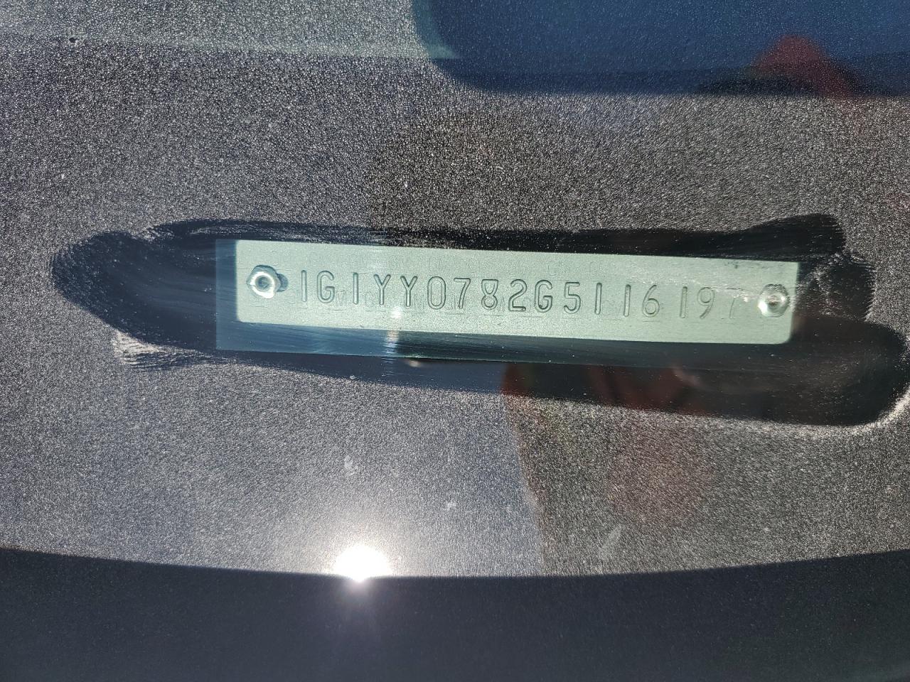 1986 Chevrolet Corvette VIN: 1G1YY0782G5116197 Lot: 92393075