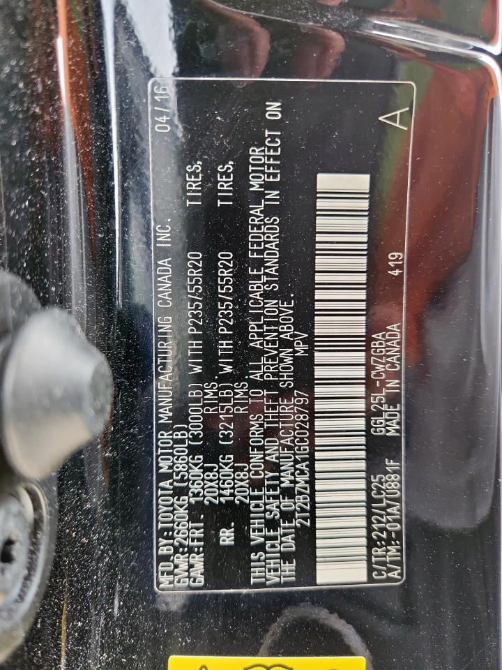 2016 Lexus Rx 350 Base VIN: 2T2BZMCA1GC028797 Lot: 93469865