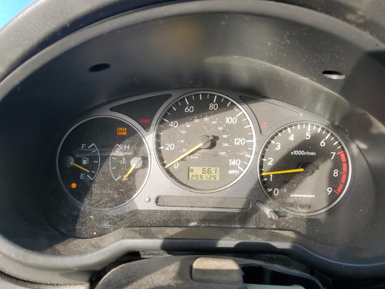 2003 Subaru Impreza Wrx VIN: JF1GD29673G506173 Lot: 92116005