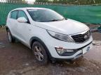 2014 KIA SPORTAGE 1.7 CRDI ISG 1 5DR for sale at Copart PETERLEE