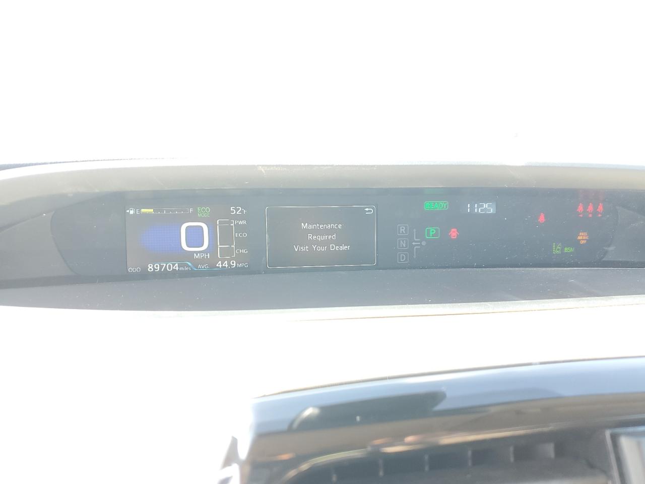 2019 Toyota Prius VIN: JTDKARFU1K3083640 Lot: 93185505