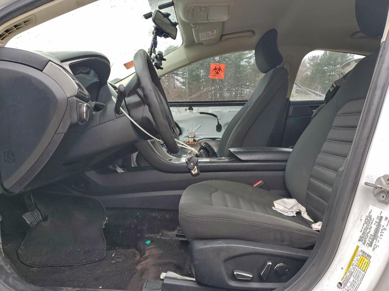 2017 Ford Fusion Se VIN: 3FA6P0H70HR181691 Lot: 93344385