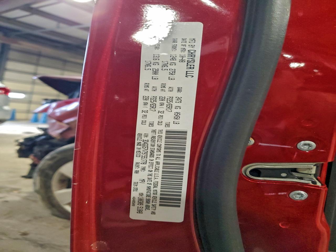 2009 Dodge Journey Sxt VIN: 3D4GG57V79T551778 Lot: 94160765