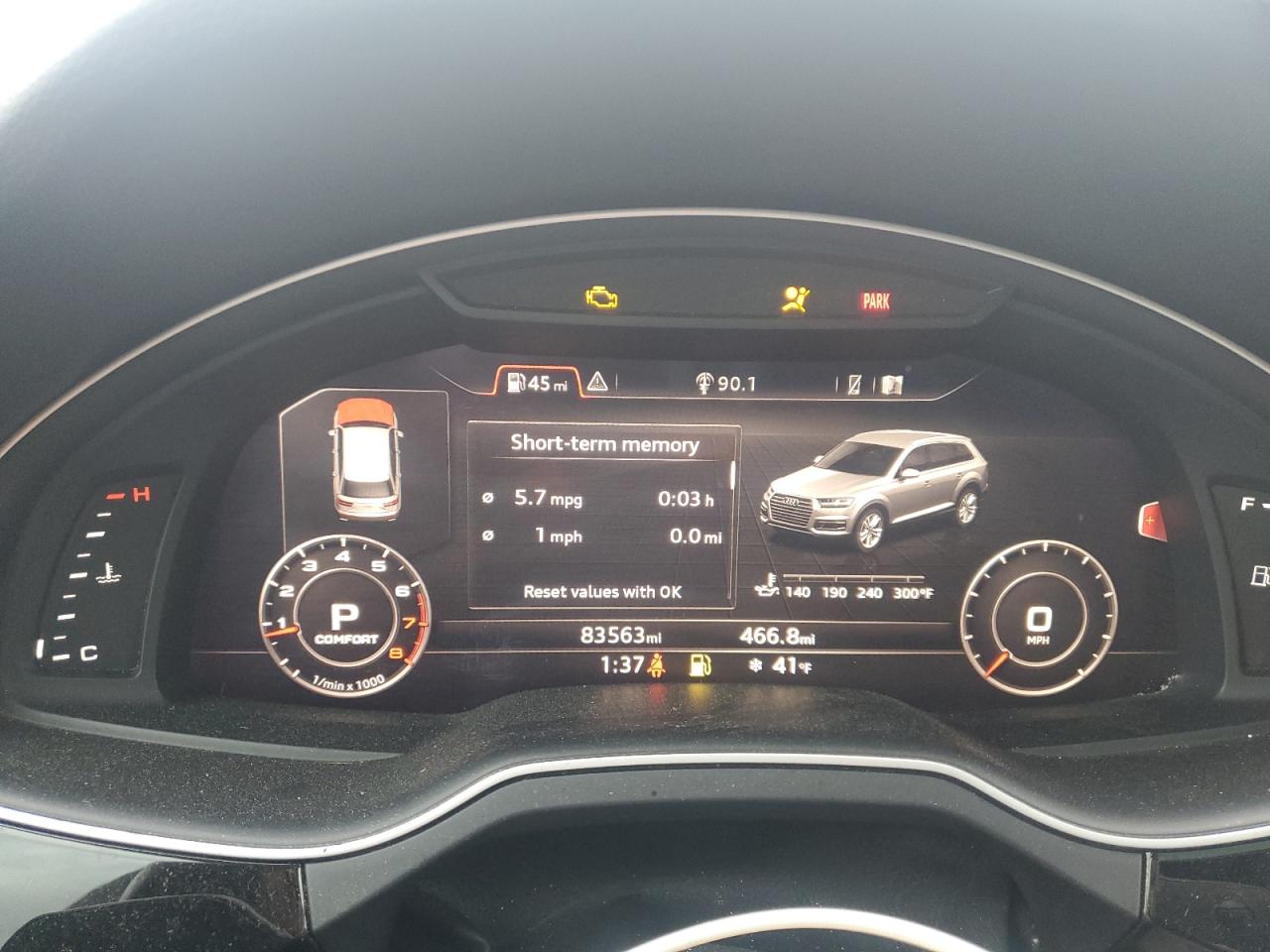 2017 Audi Q7 Premium Plus VIN: WA1LAAF76HD038836 Lot: 92363435