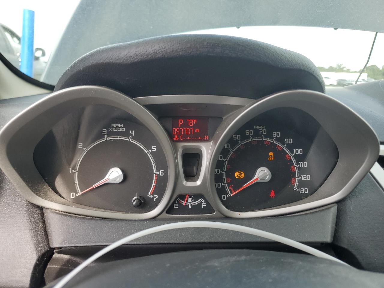 2013 Ford Fiesta Se VIN: 3FADP4BJ9DM226671 Lot: 92239685