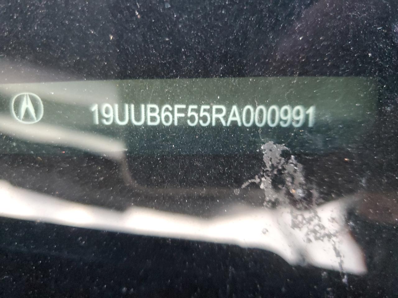 2024 Acura Tlx A-Spec VIN: 19UUB6F55RA000991 Lot: 93463505