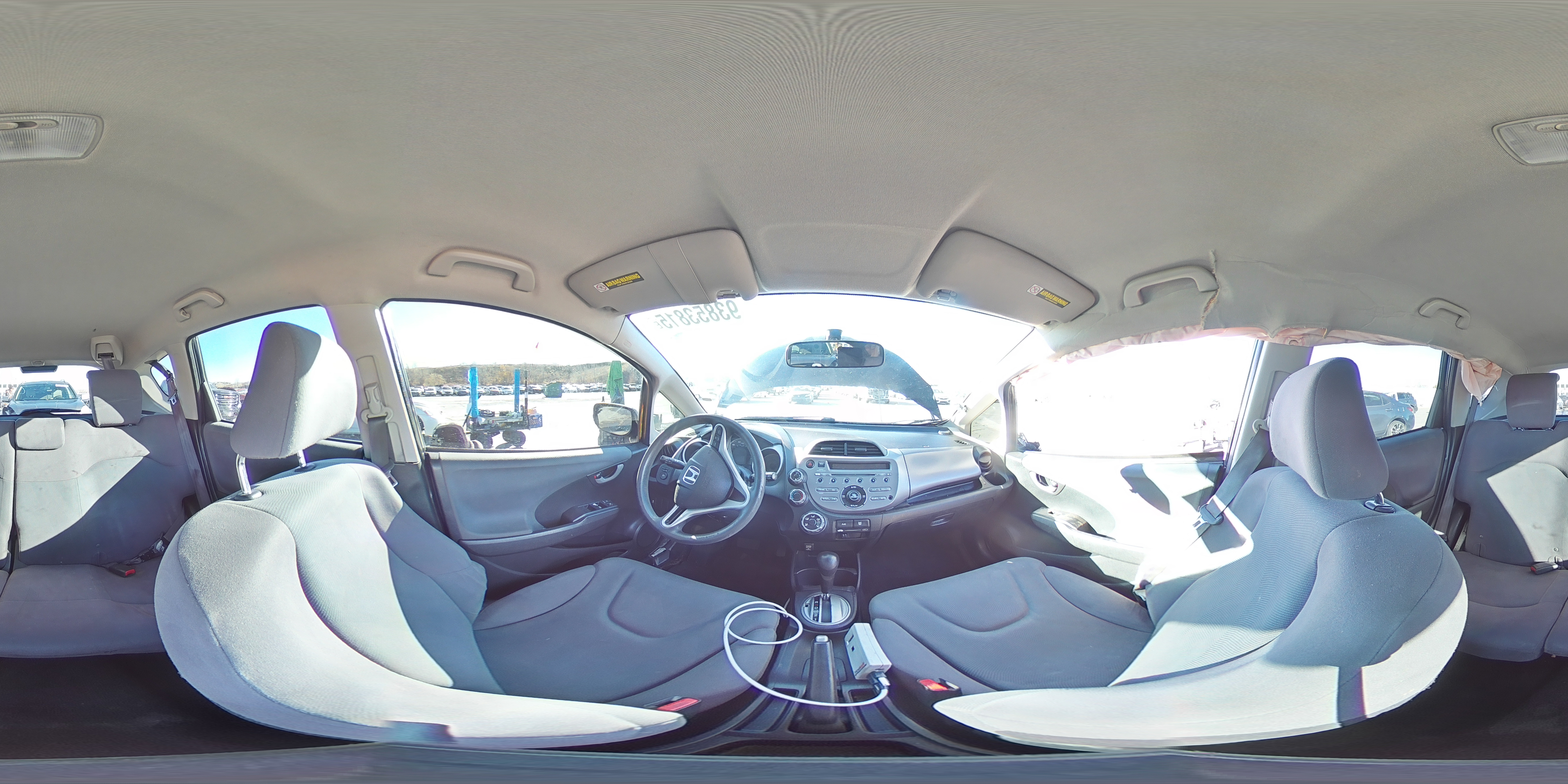 2012 Honda Fit VIN: JHMGE8H36CS001447 Lot: 93853815