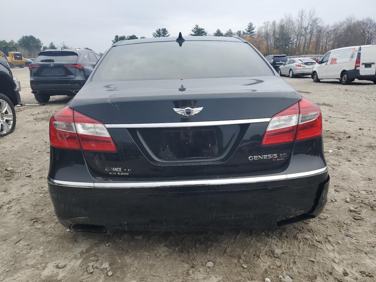 2012 Hyundai Genesis 5.0L VIN: KMHGC4DH8CU186277 Lot: 90411885