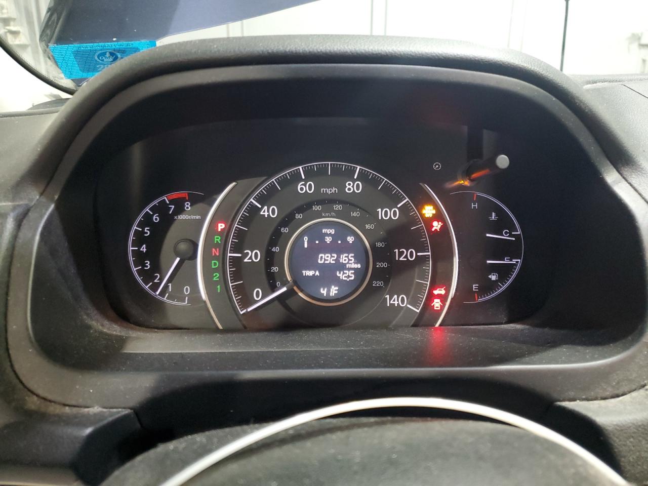 2013 Honda Cr-V Ex VIN: 2HKRM4H51DH604765 Lot: 92242275