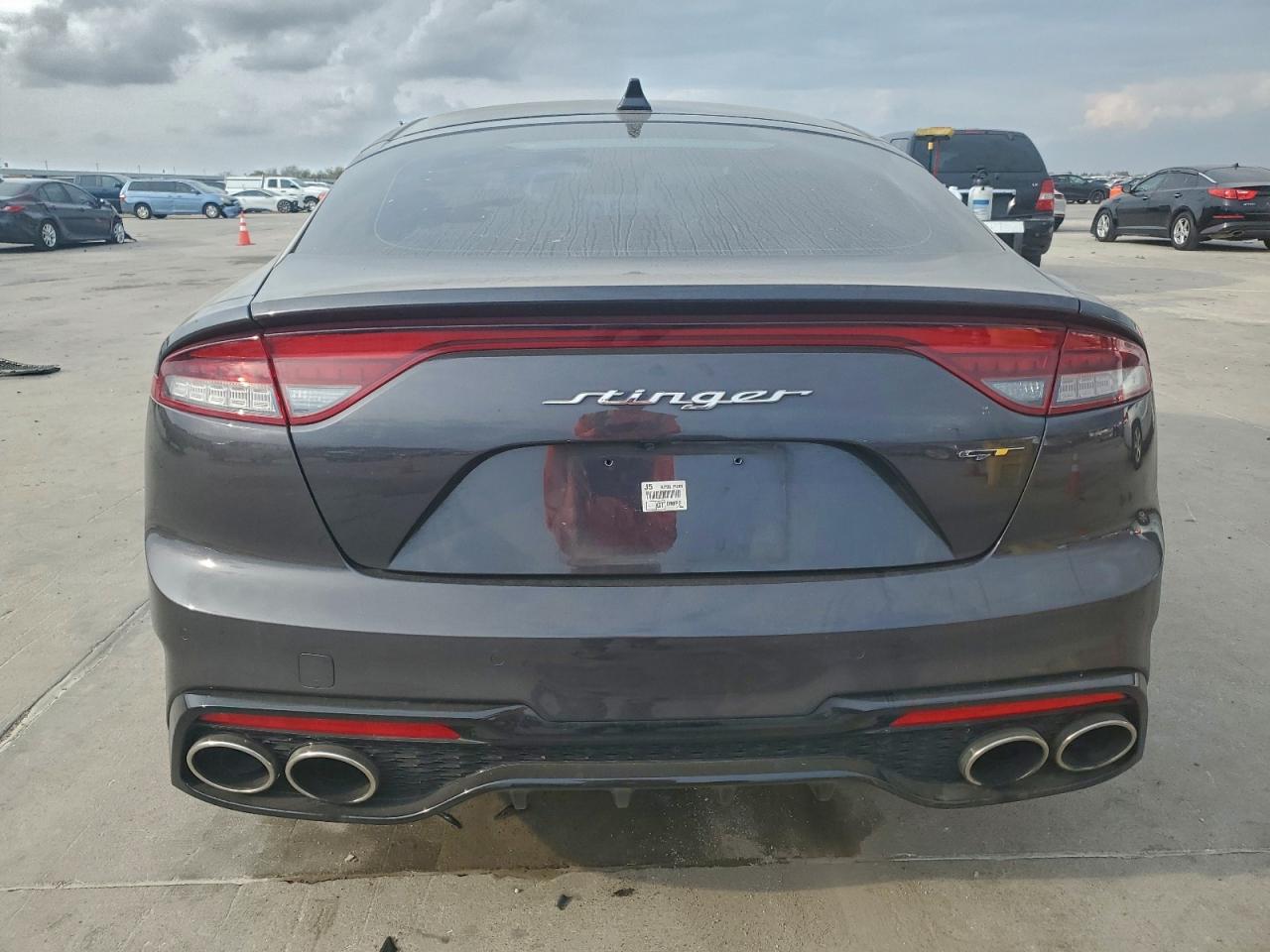 2022 Kia Stinger Gt1 VIN: KNAE45LC9N6121110 Lot: 93373445