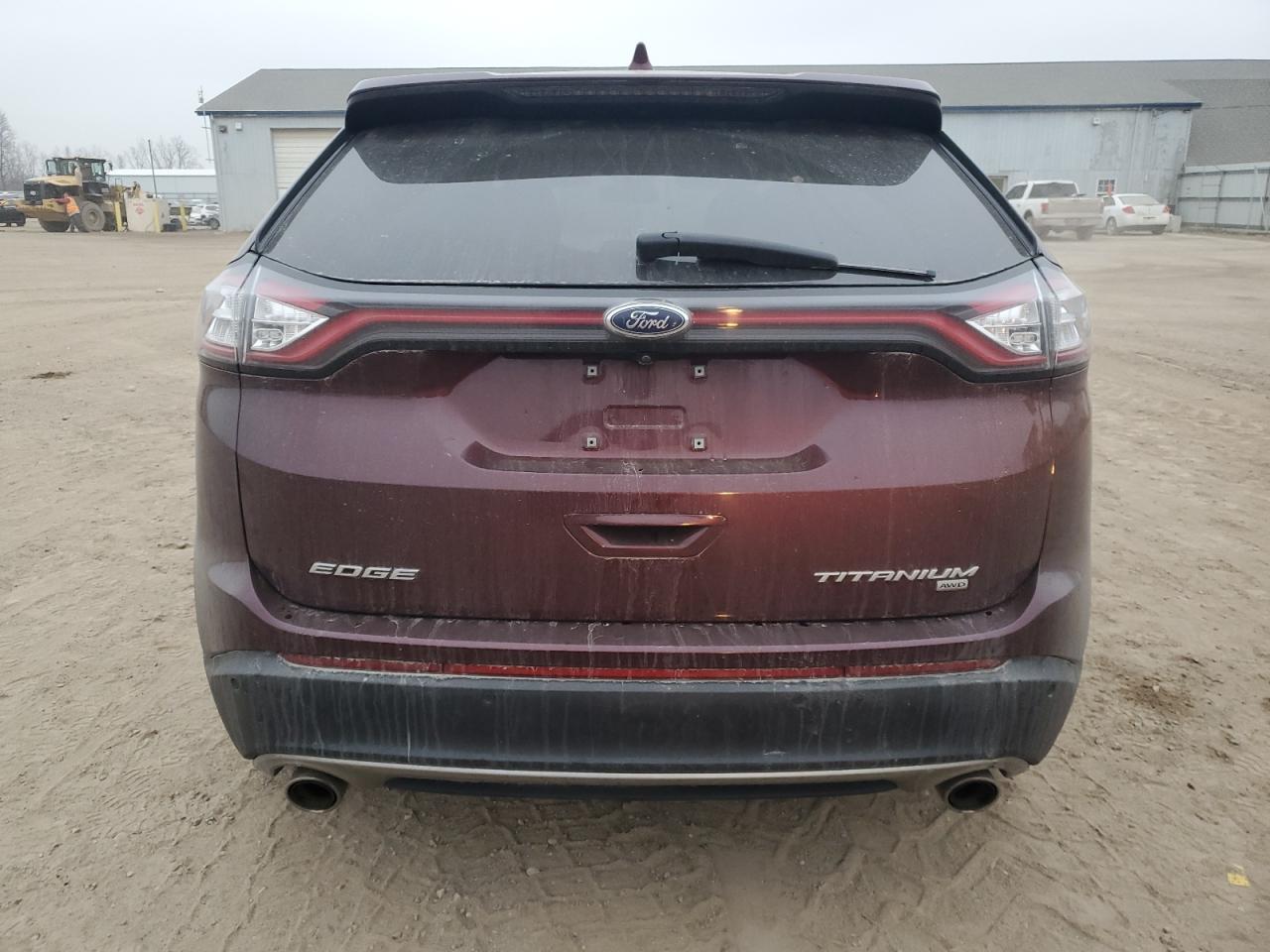 2017 Ford Edge Titanium VIN: 2FMPK4K8XHBB51520 Lot: 93834225