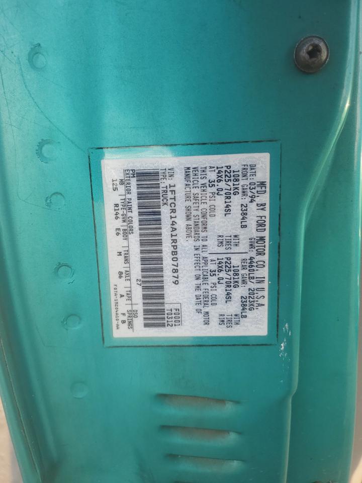 1994 Ford Ranger Super Cab VIN: 1FTCR14A1RPB07879 Lot: 93054305