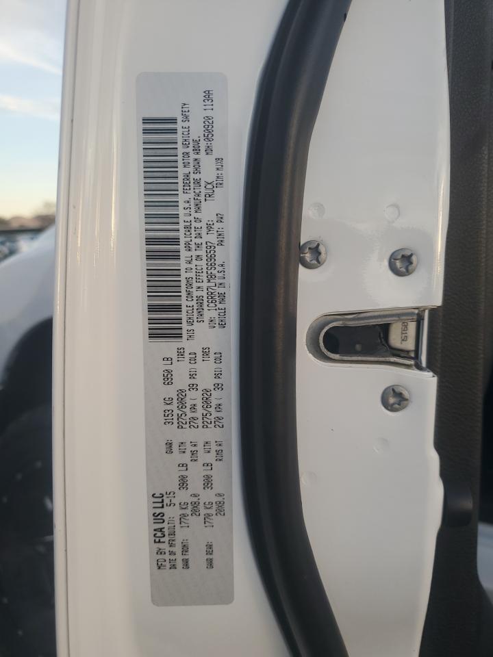 2015 Ram 1500 Slt VIN: 1C6RR7LM8FS696597 Lot: 91471045