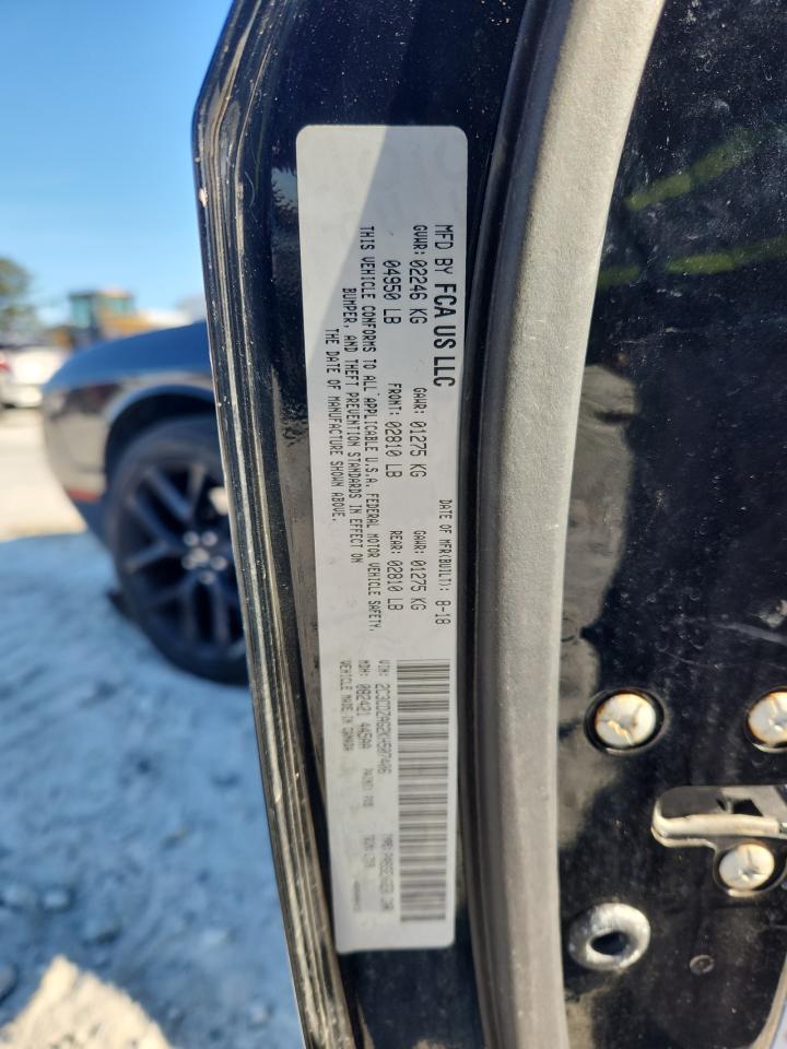 2019 Dodge Challenger Sxt VIN: 2C3CDZAG2KH507406 Lot: 92844285