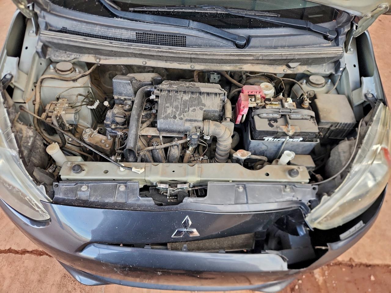 2015 Mitsubishi Mirage Es VIN: ML32A4HJ2FH010245 Lot: 93747565