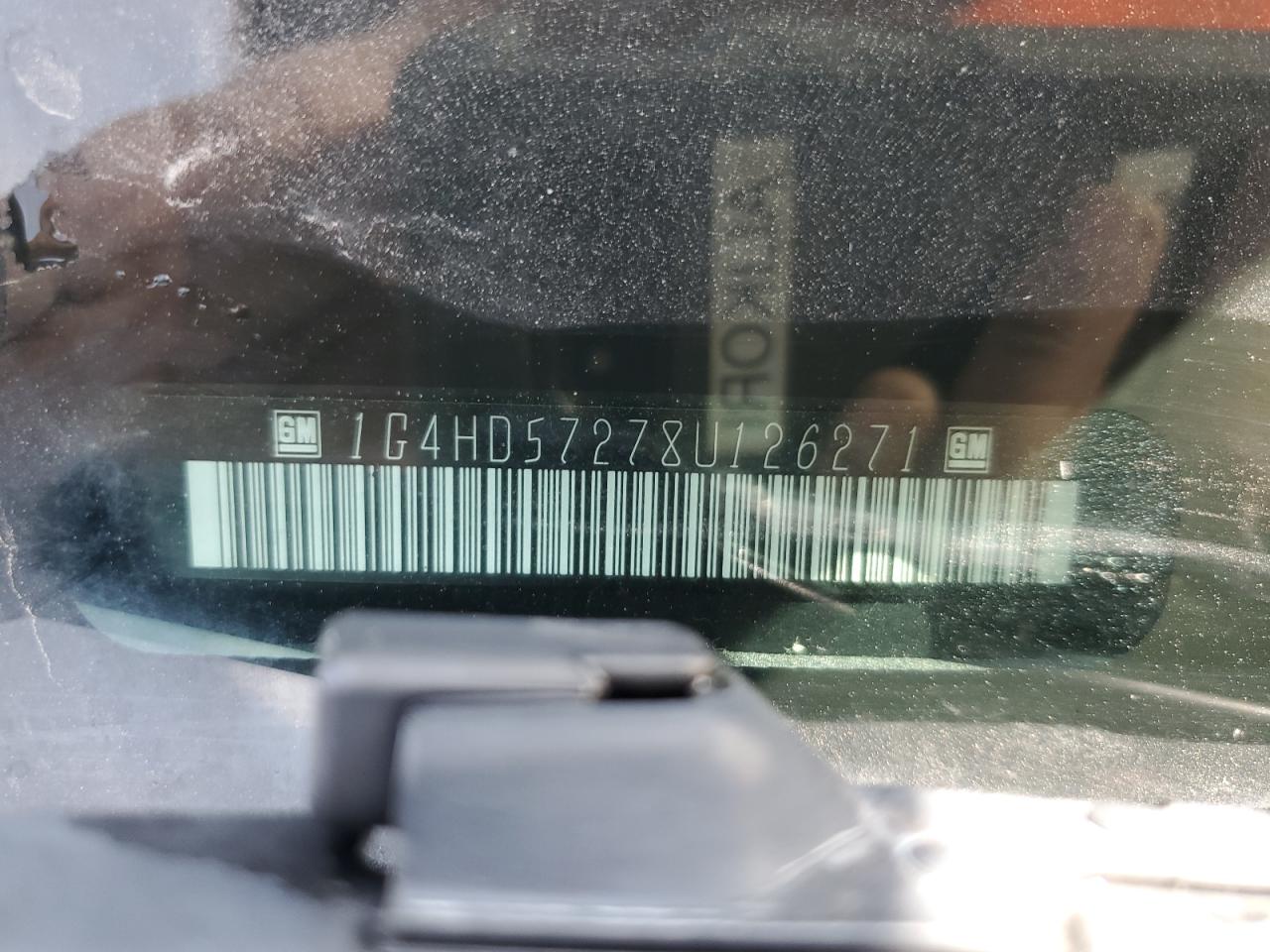 2008 Buick Lucerne Cxl VIN: 1G4HD57278U126271 Lot: 91493895