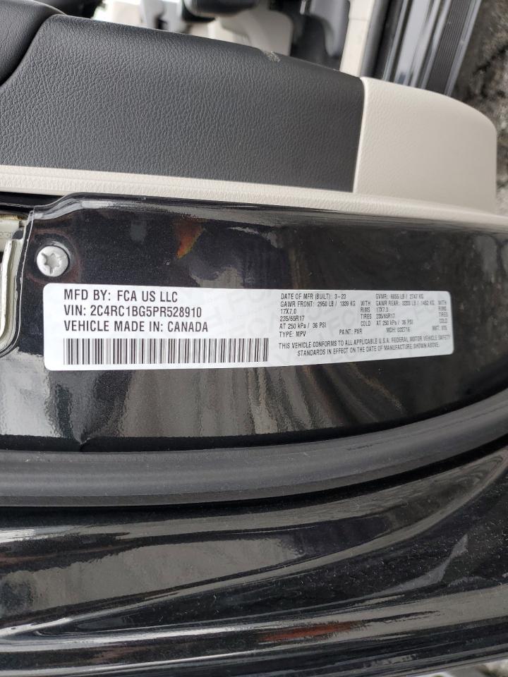 2023 Chrysler Pacifica Touring L VIN: 2C4RC1BG5PR528910 Lot: 92127815