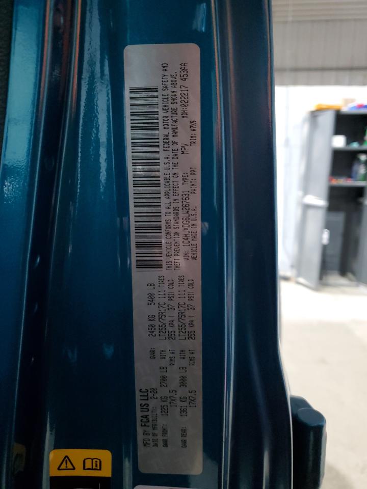 2020 Jeep Wrangler Unlimited Sport VIN: 1C4HJXDG6LW267631 Lot: 92638835