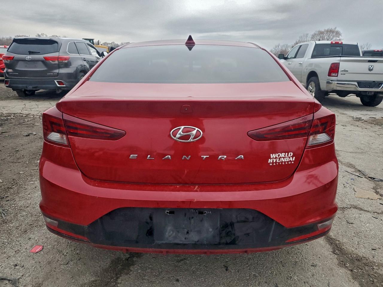 2019 Hyundai Elantra Sel VIN: KMHD84LF9KU839024 Lot: 93672175