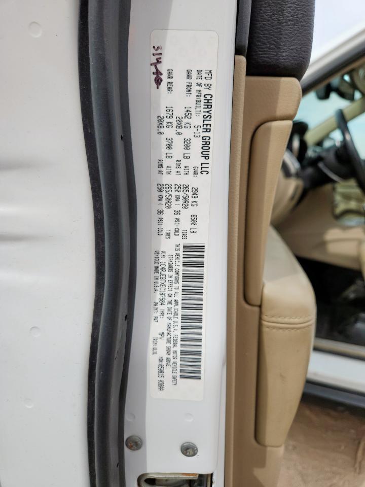 2014 Jeep Grand Cherokee Limited VIN: 1C4RJEBTXEC187584 Lot: 93185895