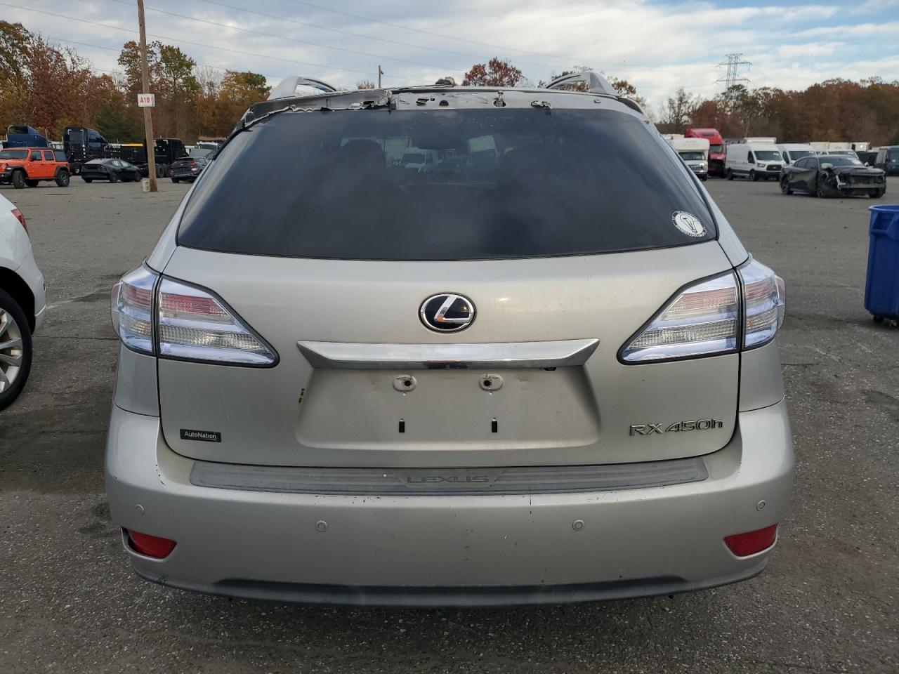 2011 Lexus Rx 450H VIN: JTJBC1BA9B2041761 Lot: 91788625