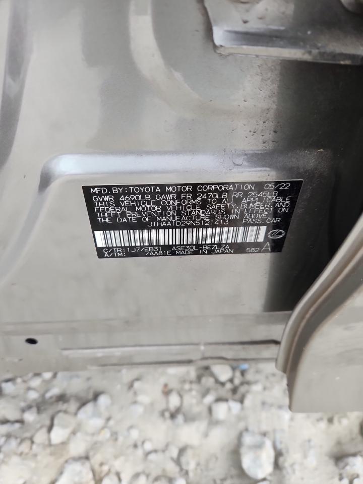 2022 Lexus Is 300 VIN: JTHAA1D29N5121413 Lot: 91991055